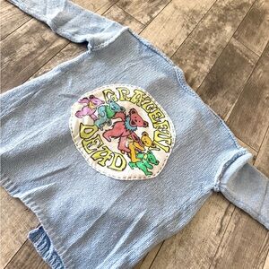 Blue Graphic Kids Shirt